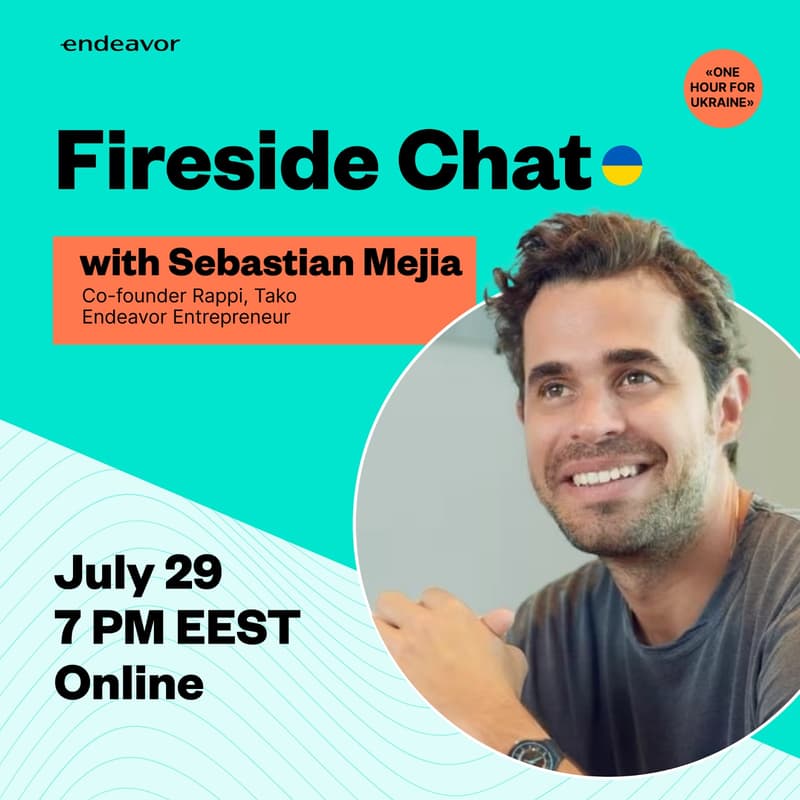 Cover Image for Fireside Chat with Sebastian Mejia, Rappi