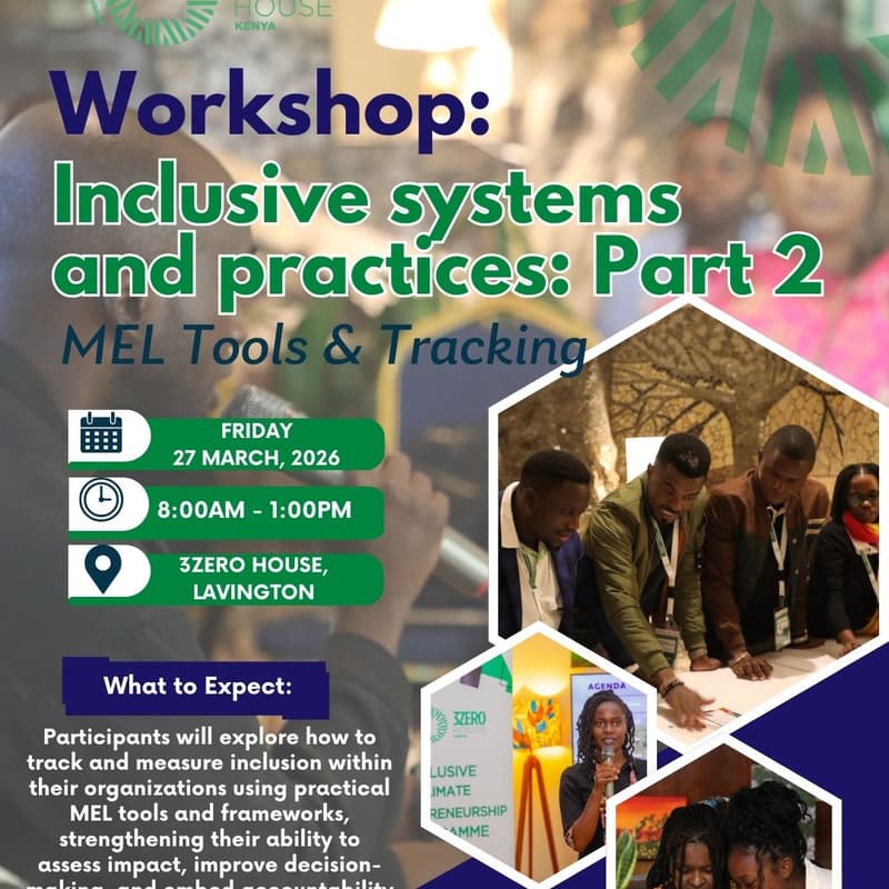 Cover Image for Inclusive Systems & Practices for Startups & ESOs part 2: MEL tools & tracking