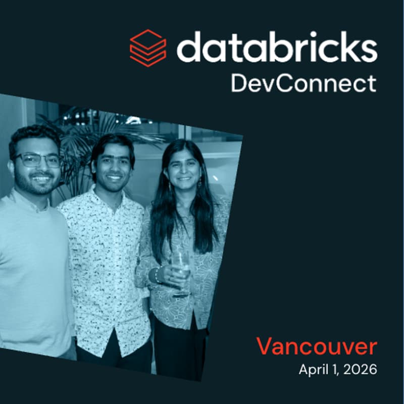 Cover Image for Databricks DevConnect | Vancouver