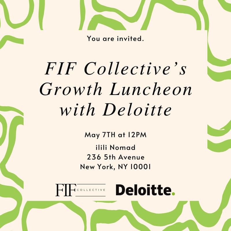 Cover Image for FIF Collective’s Growth Luncheon with Deloitte