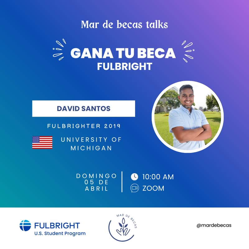 Cover Image for Gana tu beca Fulbright | Estudios en USA