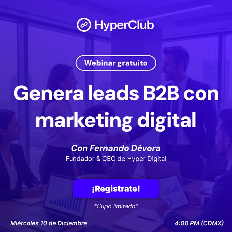 Cover Image for Genera leads B2B con marketing digital
