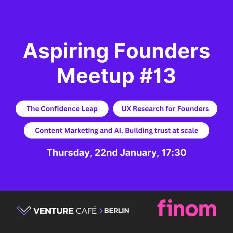 Cover Image for Aspiring Founders Meetup #13