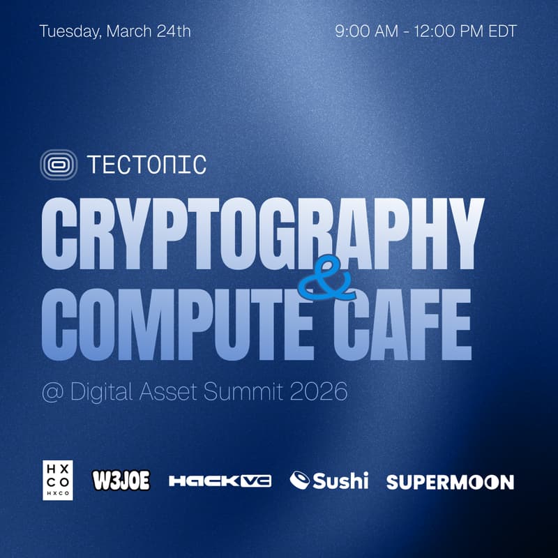 Cover Image for Cryptography & Compute Cafe @ DAS 2026