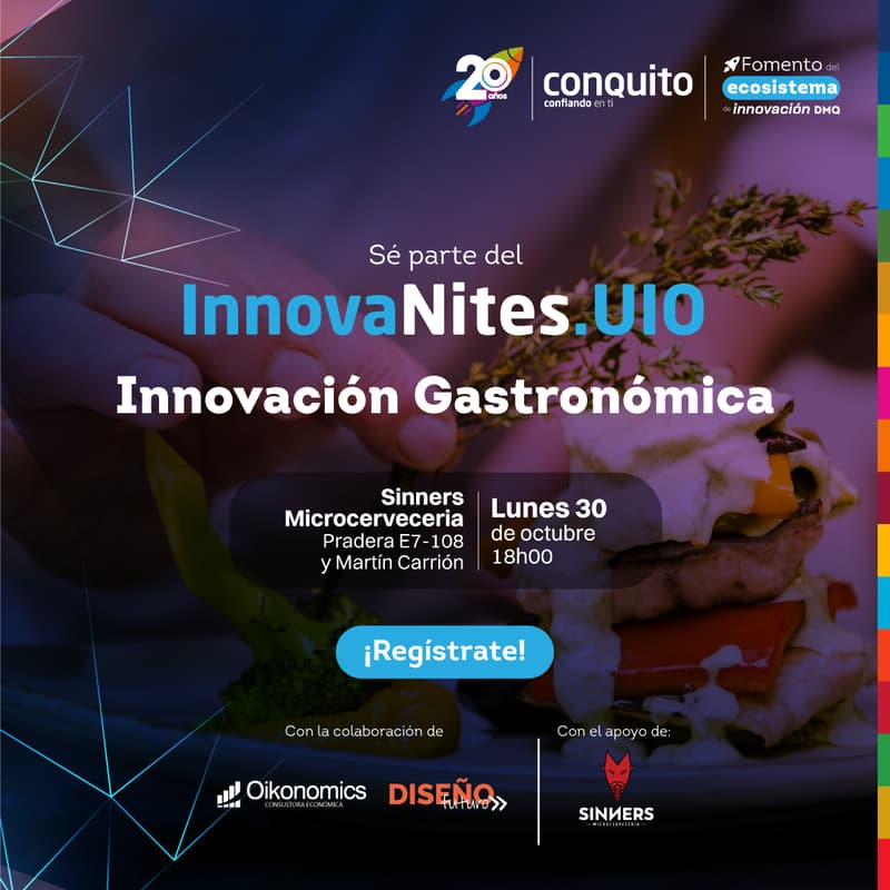 Cover Image for InnovaNites.UIO - Innovación Gastronómica