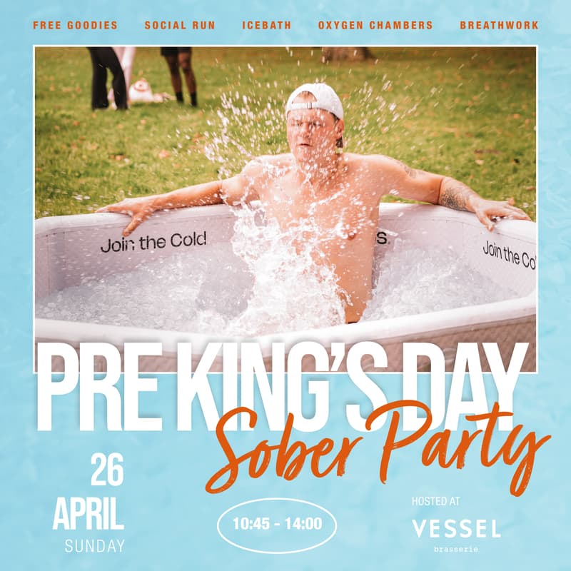 Cover Image for PRE KING'S DAY - SOBER PARTY