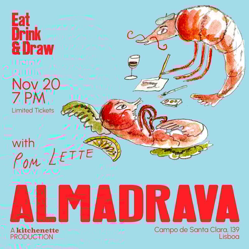 Cover Image for Almadrava - Eat, Drink and Draw with Pom Lette