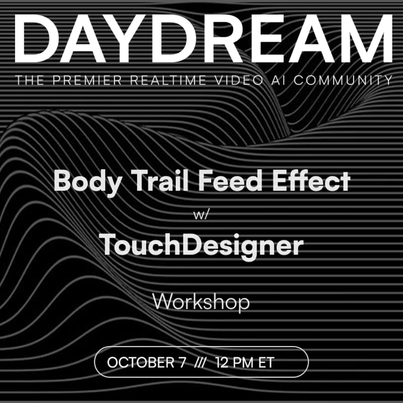 Cover Image for Body Trail Feed Effect in TouchDesigner