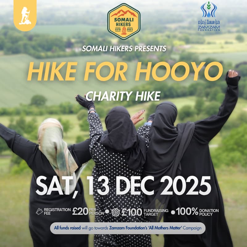 Cover Image for Somali Hikers: Hike for Hooyo