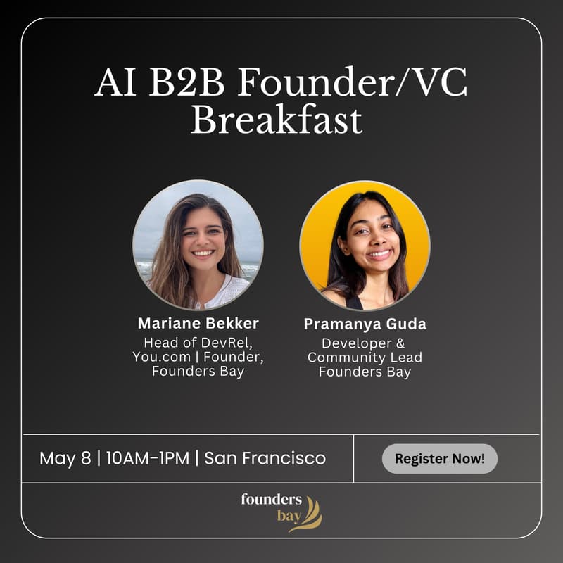 Cover Image for AI B2B Founder/VC Breakfast @ Tesla