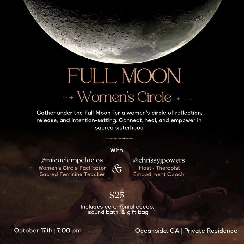 Cover Image for Full Moon Women's Circle
