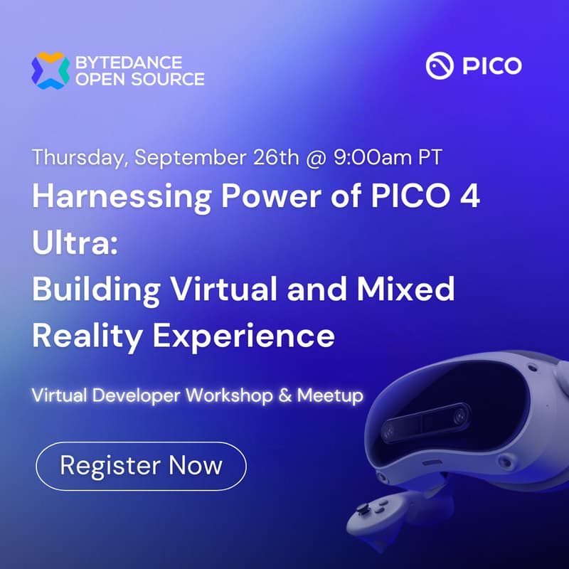 Cover Image for Harnessing Power of PICO 4 Ultra - Building Virtual and Mixed Reality Experience