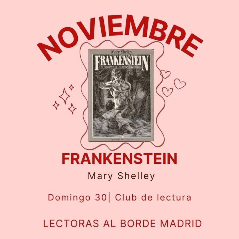 Cover Image for Club de lectura "Frankenstein" de Mary Shelley
