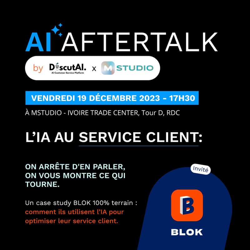 Cover Image for AI AfterTalk #1: "L'IA au Service Client"