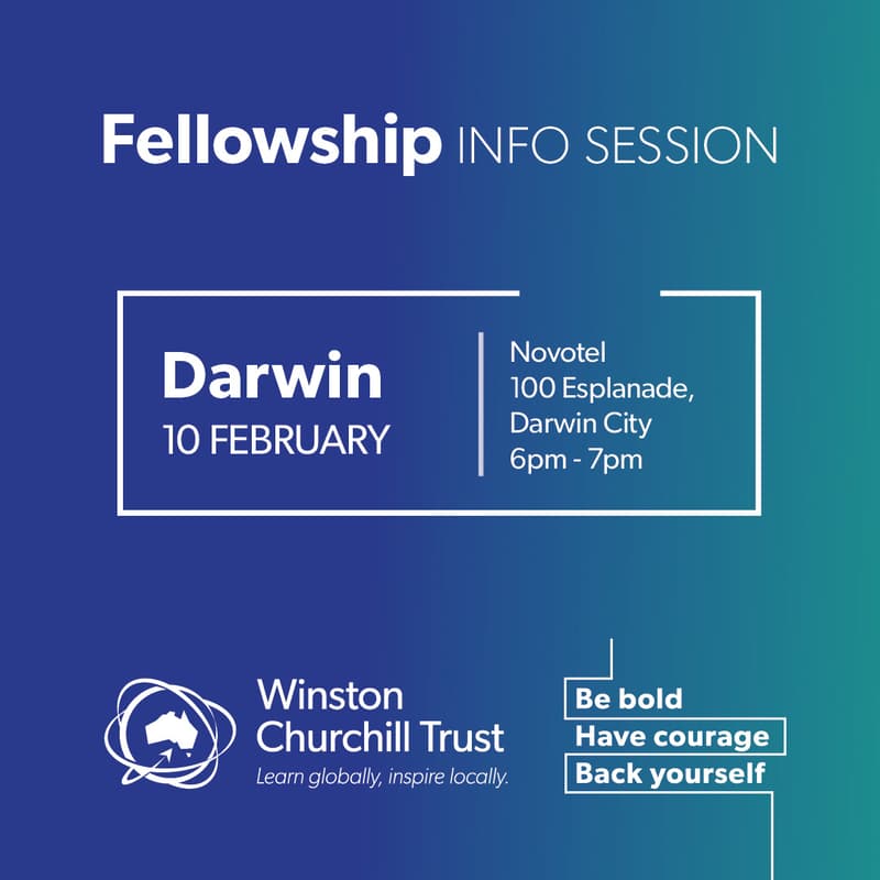 Cover Image for Churchill Fellowship information session: Darwin