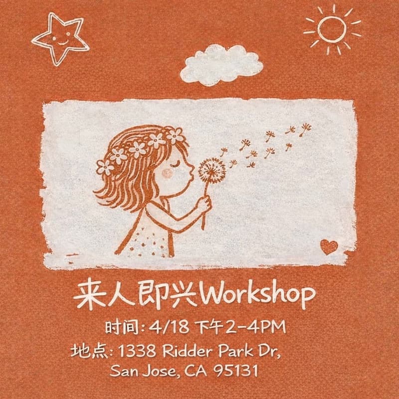 Cover Image for 「来人即兴」4月Workshop