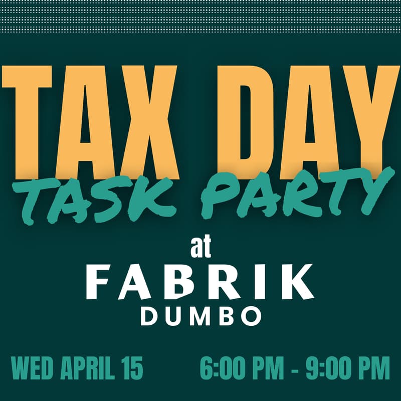 Cover Image for TAX DAY TASK PARTY!