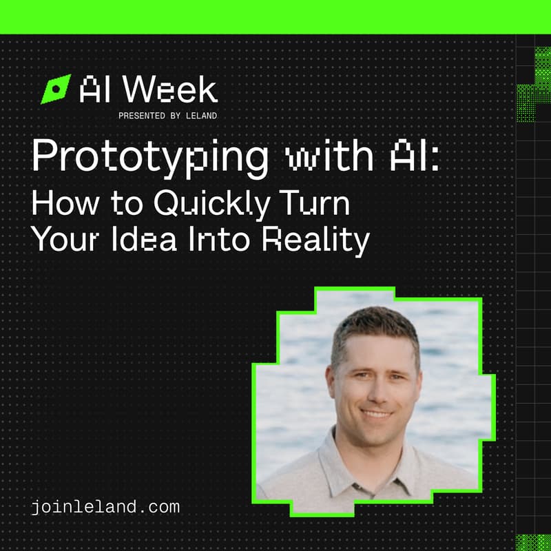 Cover Image for Prototyping with AI: How to Quickly Turn Your Idea Into Reality