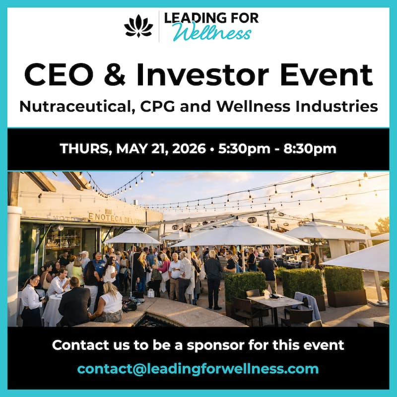 Cover Image for Leading For Wellness CEO & Investor Event