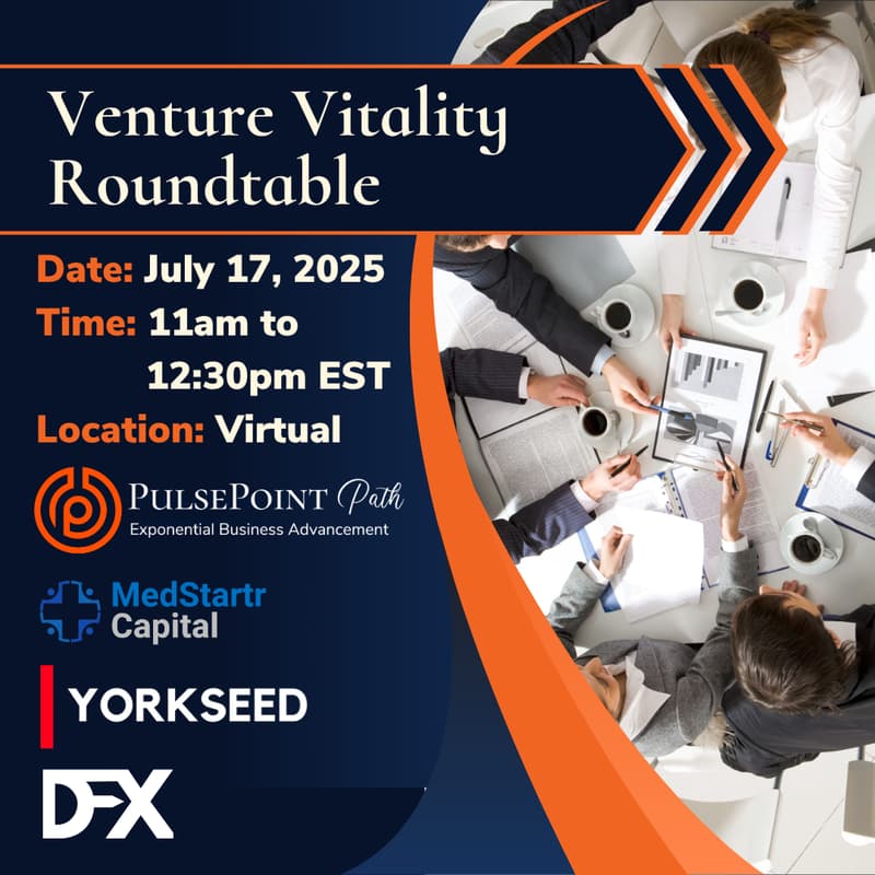 Cover Image for Venture Vitality Health Tech Investor Virtual Roundtable