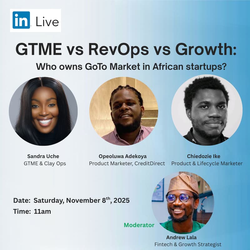Cover Image for GTME vs RevOps vs Growth: Who Owns Go-To-Market in African Startups?