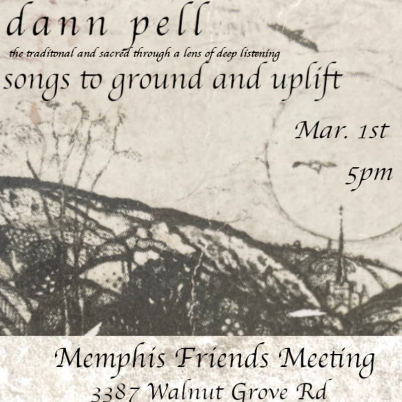 Cover Image for Memphis Quaker Meeting Welcomes Musician Dann Pell