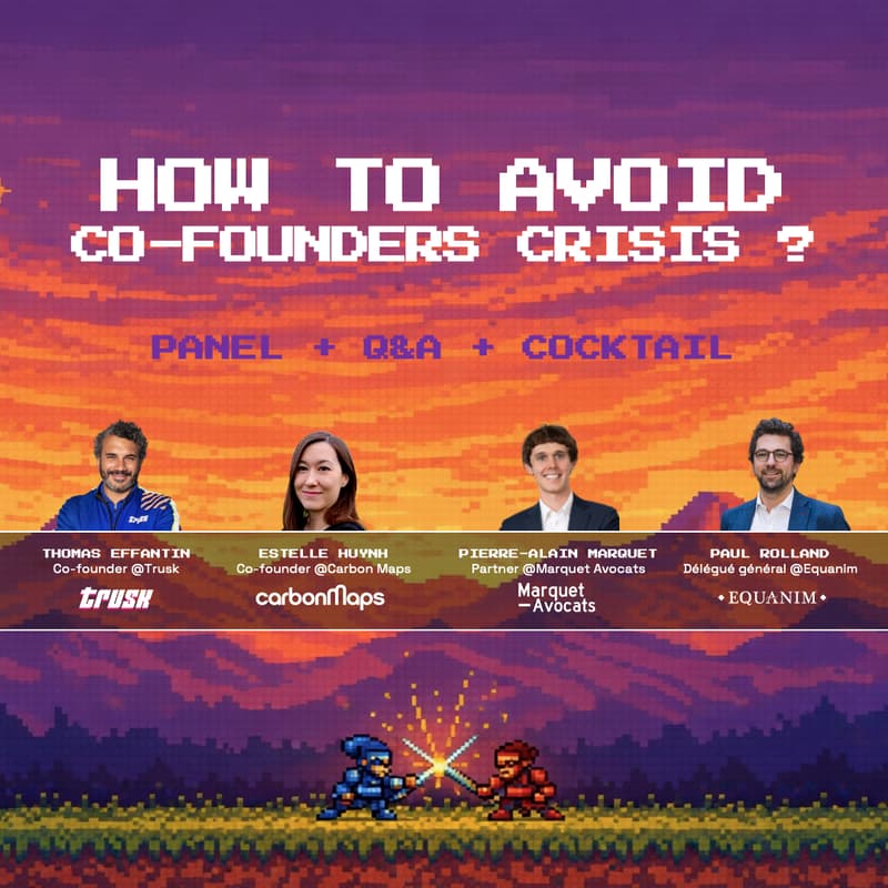 Cover Image for How to avoid co-founders crisis ? - Daphni & Breakline (ex-brakage)