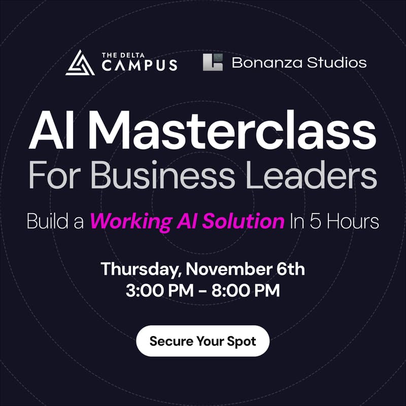 Cover Image for AI Masterclass: Build a Working AI Solution in 5 Hours
