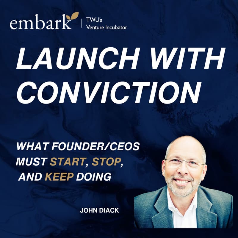 Cover Image for Launch with Conviction: What Founder Must START, STOP, and KEEP Doing