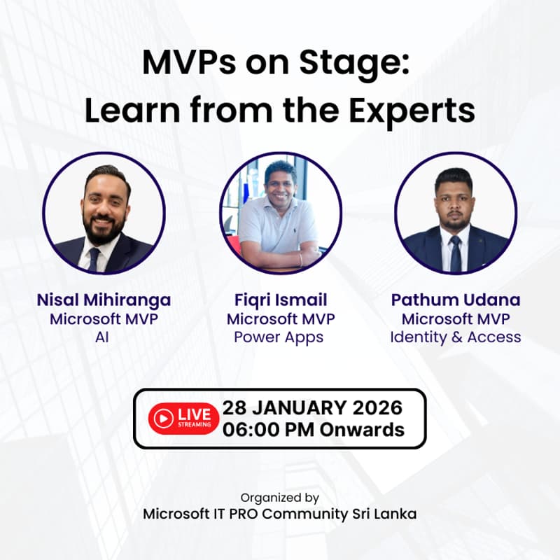 Cover Image for Microsoft IT Pro Meetup - January 2026