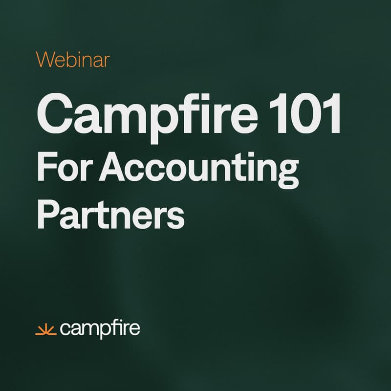 Cover Image for Campfire 101 for Accounting Partners: Who We Are, What We Built, How to Collaborate