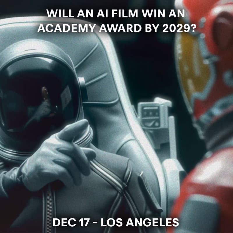 Cover Image for Will An AI Film Win An Academy Award By 2029?