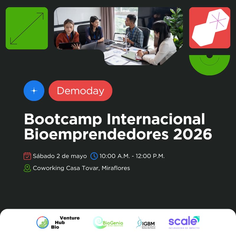 Cover Image for Demoday: Bootcamp Internacional Bioemprendedores 2026