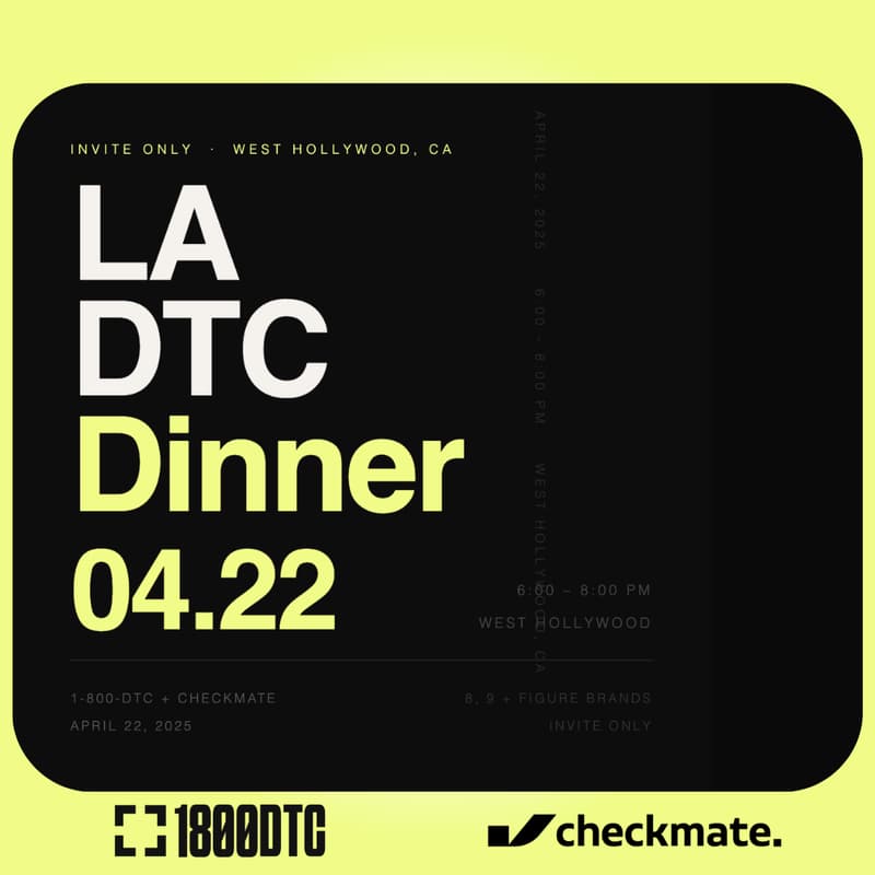 Cover Image for LA DTC DINNER