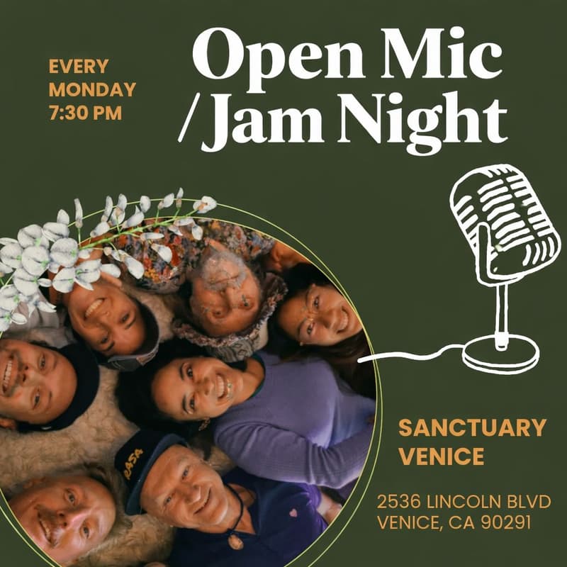 Cover Image for SANCTUARY🎤OPEN MIC