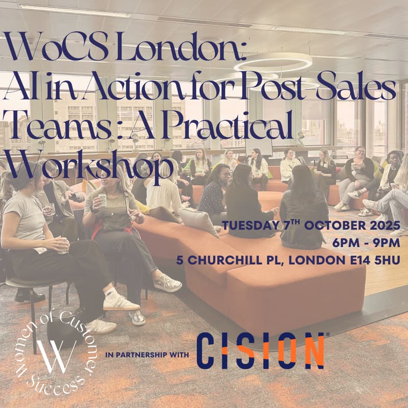 Cover Image for WoCS London: AI in Action for Post-Sales Teams - A Practical Workshop