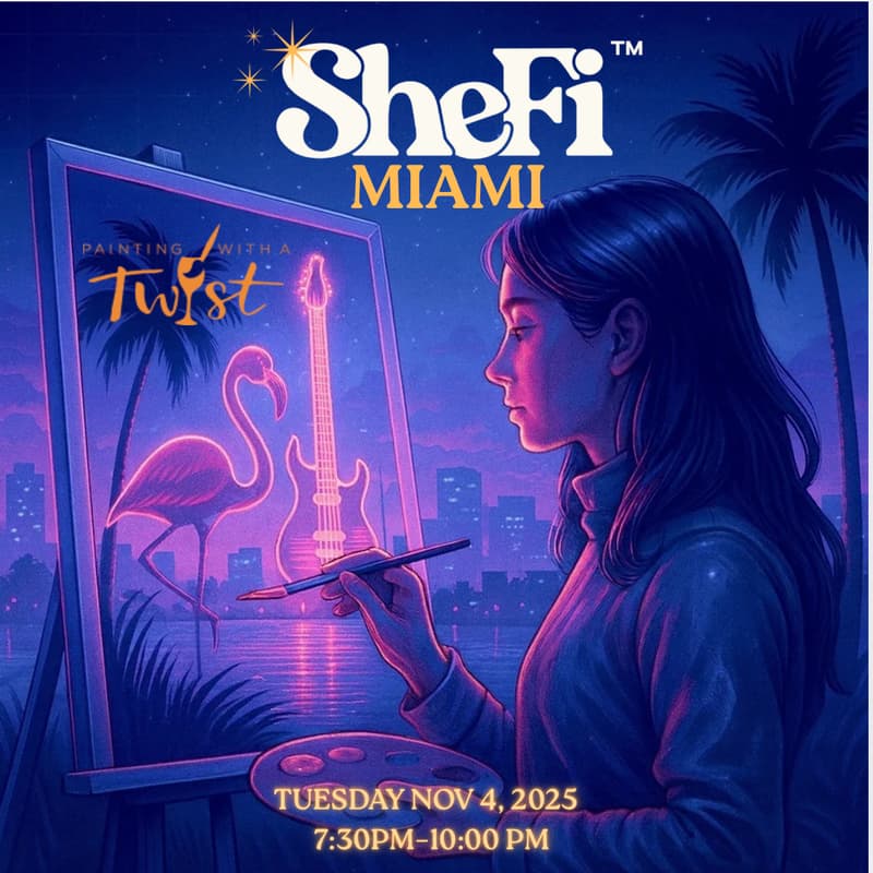 Cover Image for SheFi Miami Presents: Blockchain Futurist Pre-Event Experience