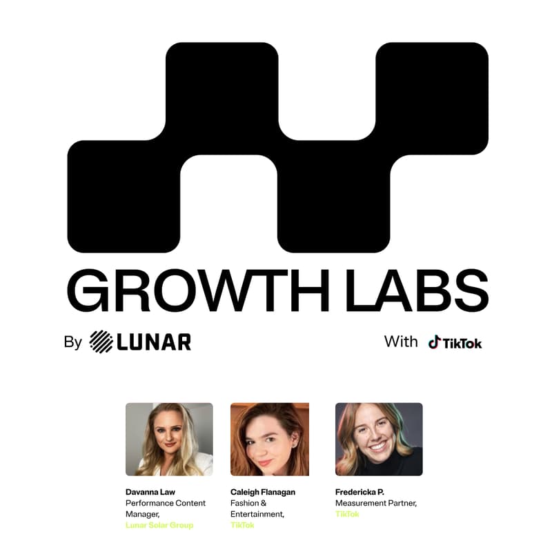 Cover Image for Growth Labs: TikTok Edition — BFCM Prep