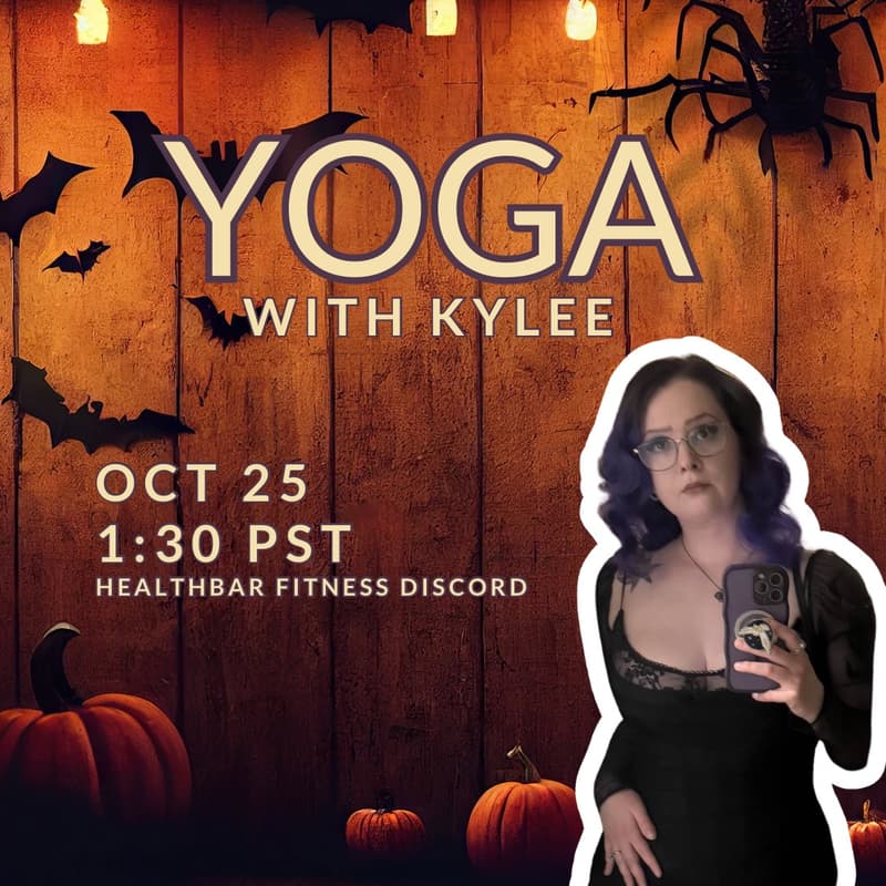 Cover Image for Spooky Yoga Night with Kylee