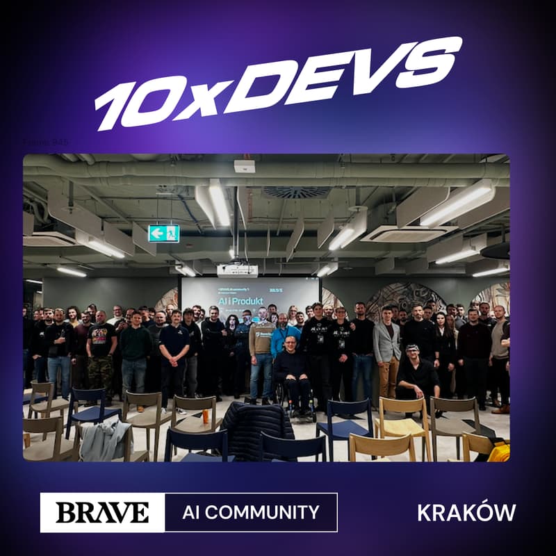 Cover Image for AI-Native Developer | BRAVE AI COMMUNITY KRAKÓW #2