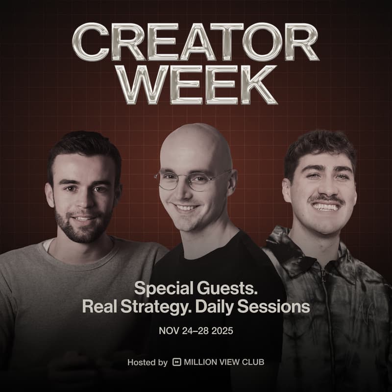 Cover Image for Creator Week - Hosted by Mario Joos