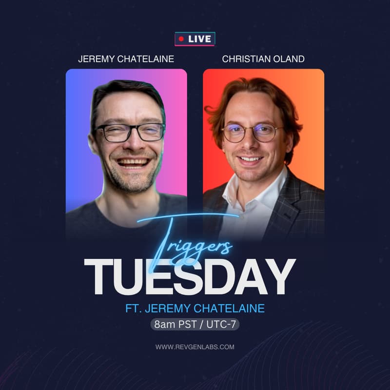 Cover Image for Tuesday Triggers ft. Jeremy Chatelaine