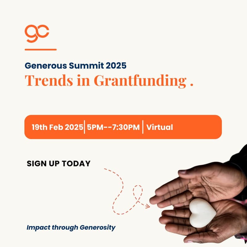 Cover Image for Generous Academy Summit 2025: Trends in Grantfunding