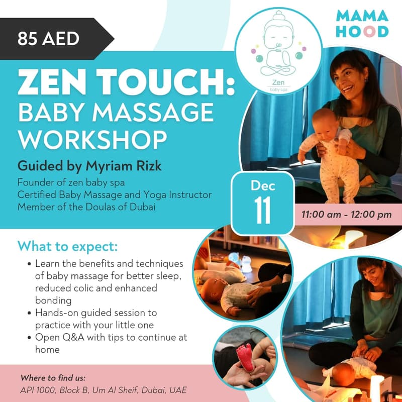 Cover Image for Zen Touch: Baby Massage Workshop