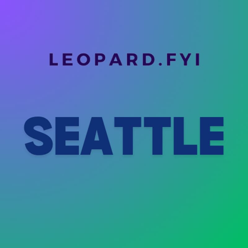 Cover Image for Leopard.FYI 2026 Seattle Happy Hour 💜🥂🎉 Co Hosted with Supio 💛