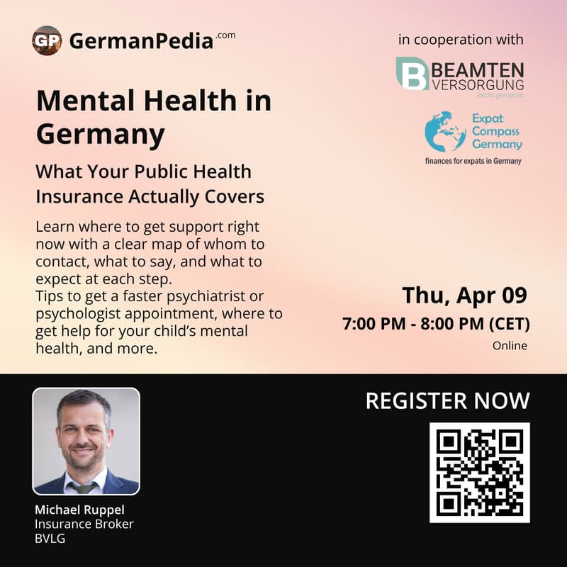 Cover Image for Mental Health in Germany: What Your Public Health Insurance Covers