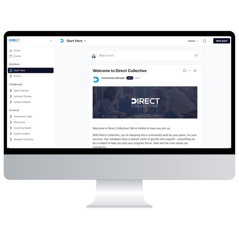 Tour of Direct Collective · Luma