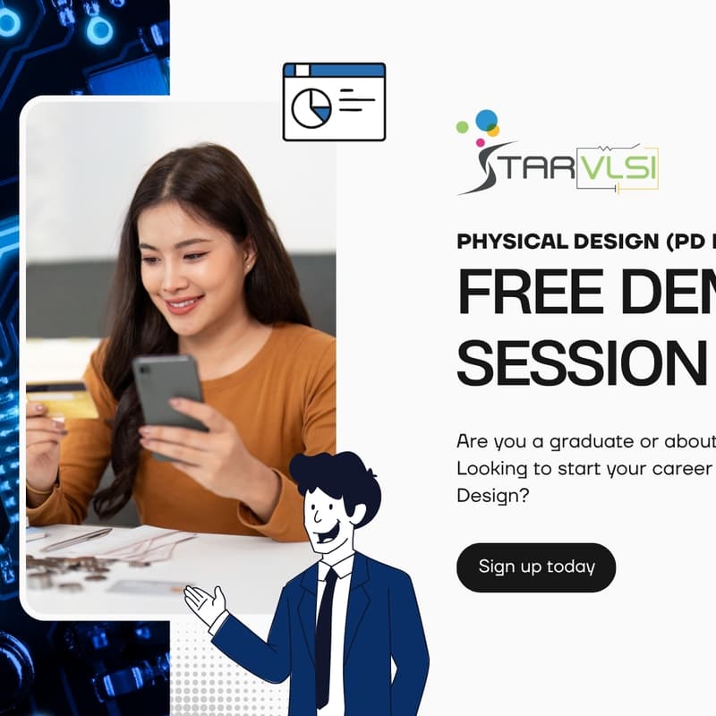 Cover Image for FREE DEMO SESSION – PHYSICAL DESIGN (PD BACKEND)