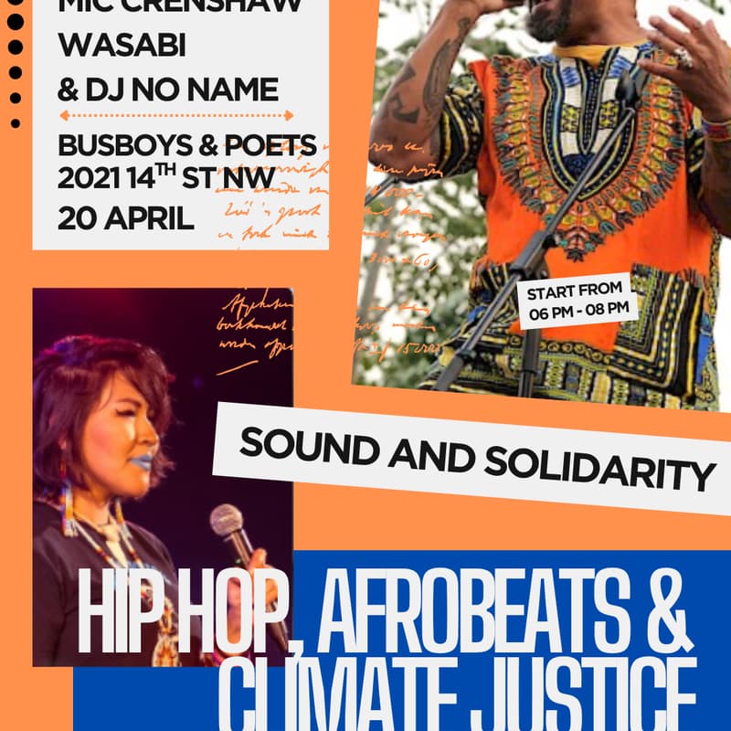 Cover Image for Sound and Solidarity: Hip Hop, Afrobeats & Climate Justice