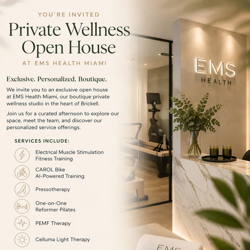Cover Image for Wellness Open House at EMS Health Miami
